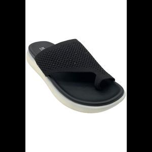 Kenneth Cole Reaction Women's Teffi Knit Sandal Black - Medium